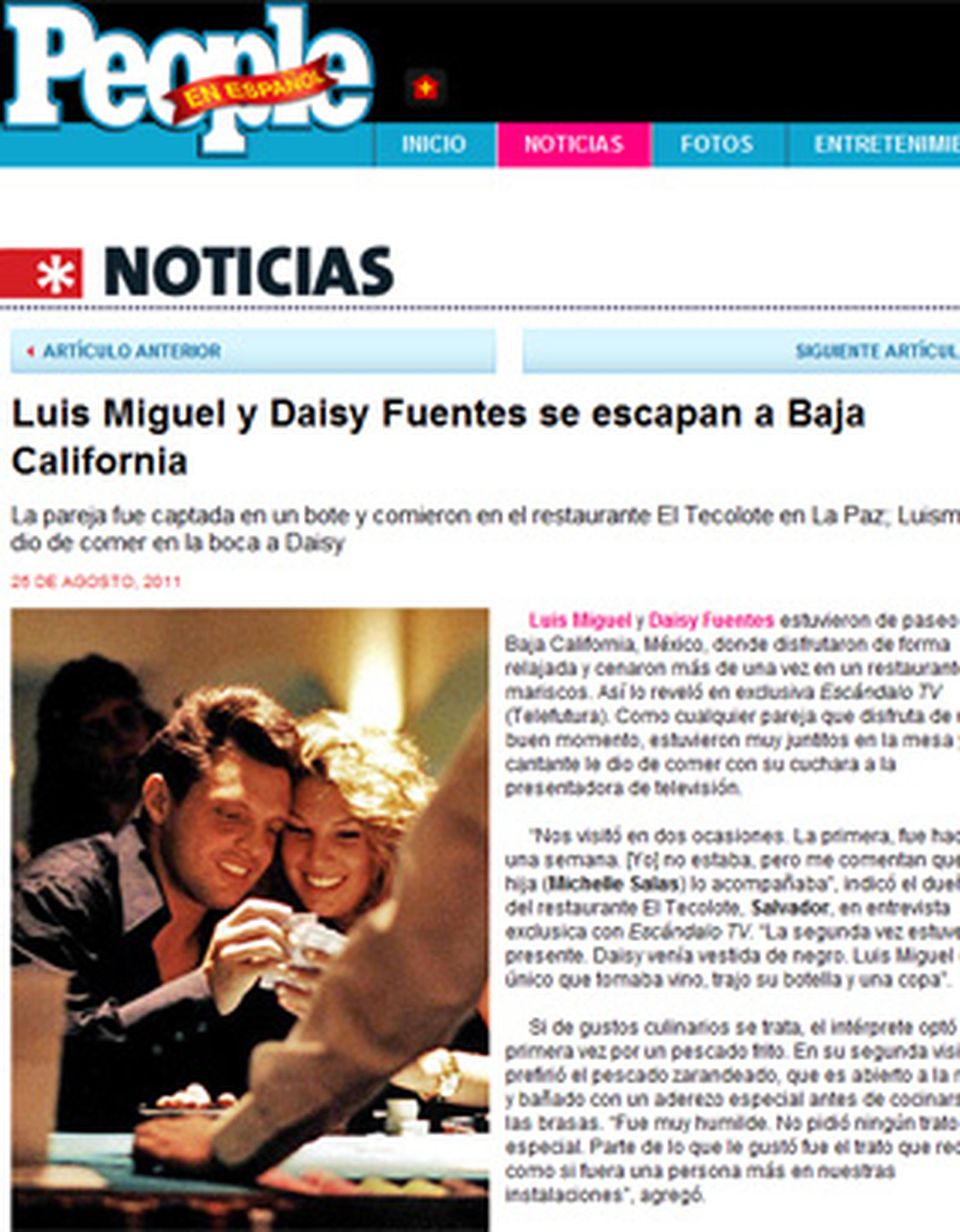 daisy fuentes luis miguel