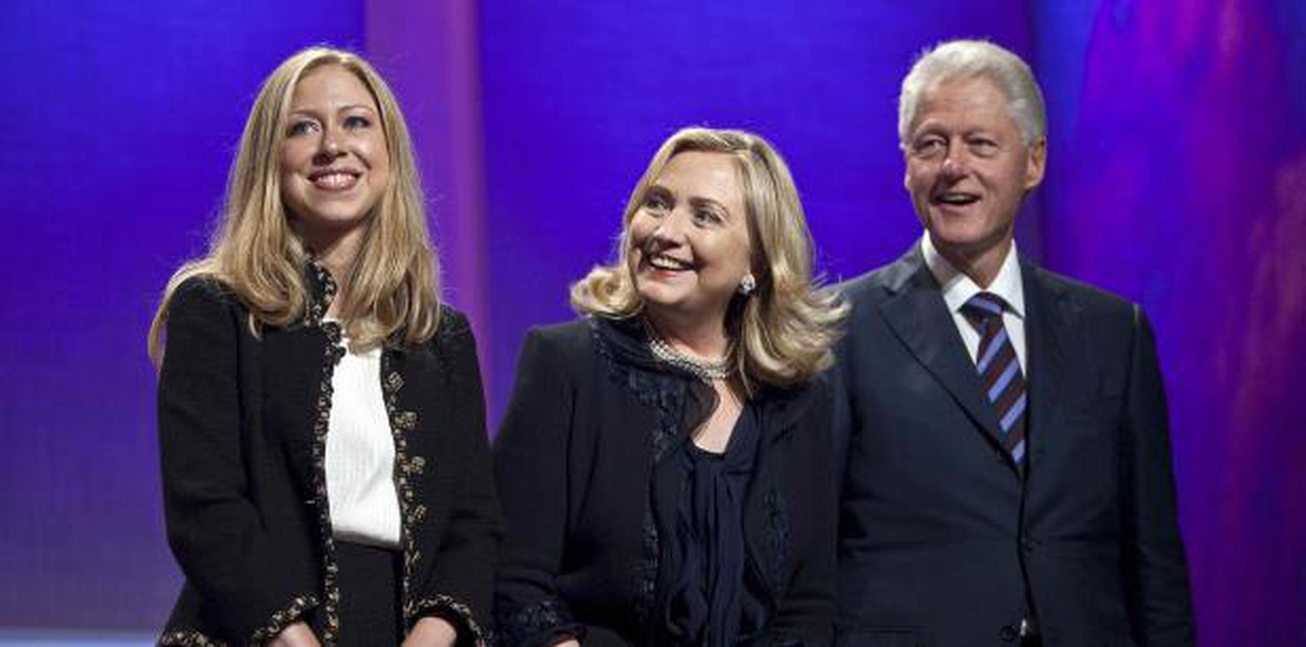 Chelsea Clinton funge como vicepresidenta de la fundación de sus padres. (Archivo)