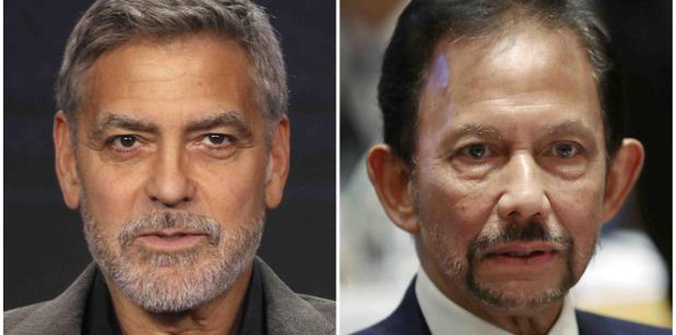 "¿Vamos a ayudar a financiar el asesinato de ciudadanos inocentes?", escribió Clooney sobre la decisión del sultán Hassanal Bolkiah. (AP)

