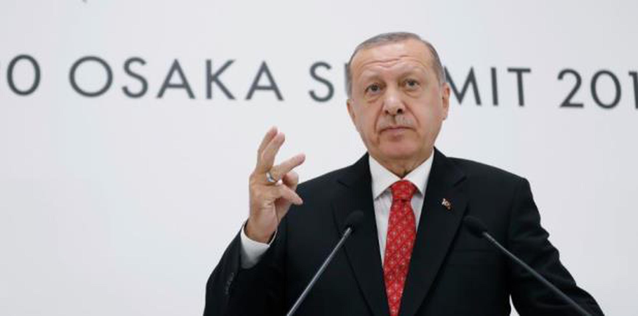Recep Tayyip Erdogan. (AP)