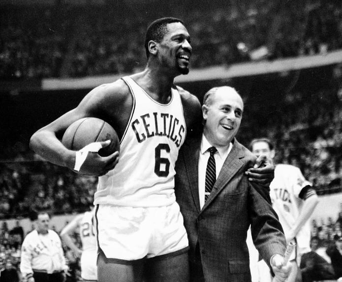 Los Boston Celtics ganaron 11 campeonatos en 13 visitas a la Serie Final en los tiempos de Bill Russell.