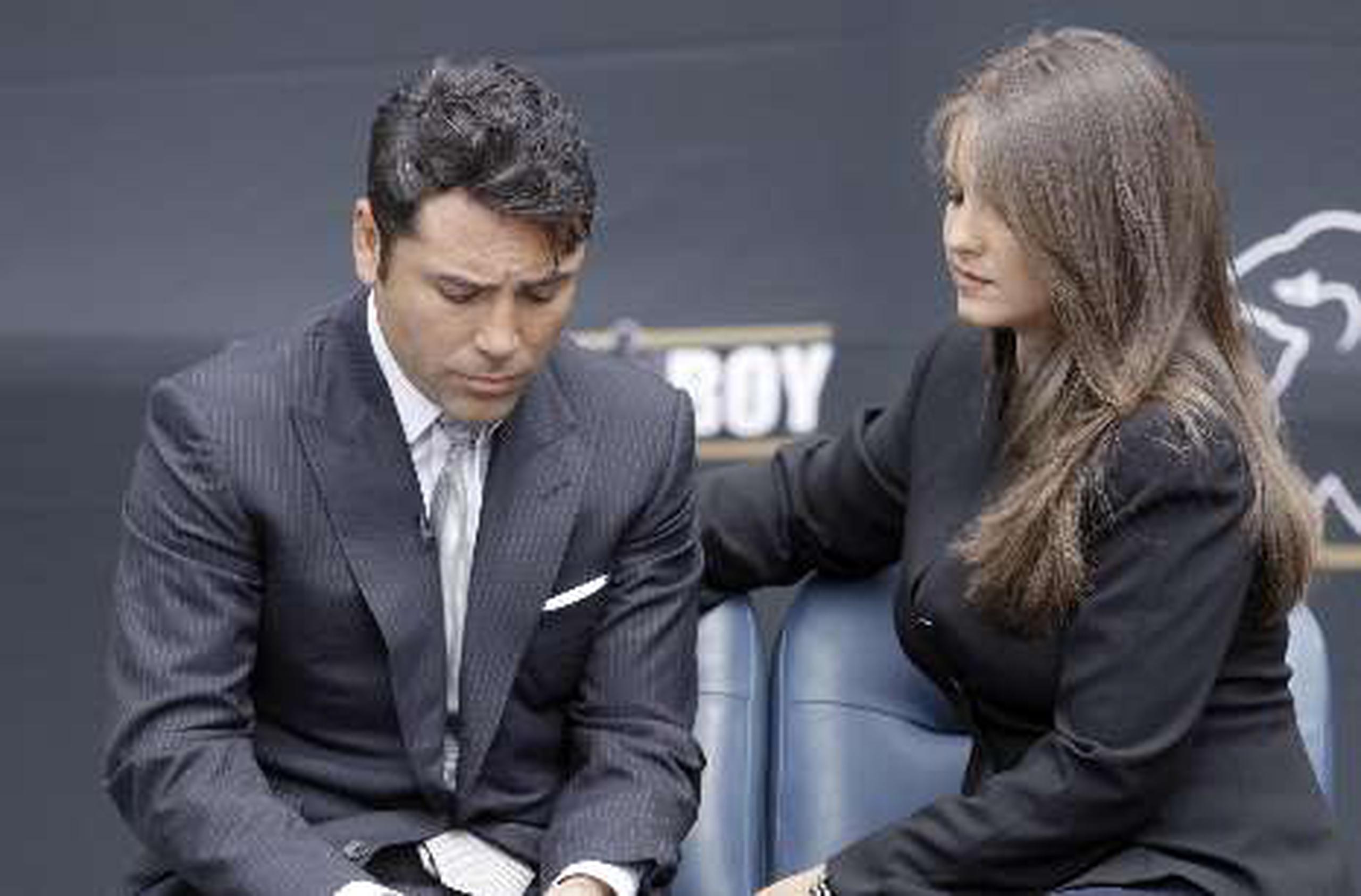 Oscar De La Hoya Y Su Esposa Oscar de la Hoya enfrenta sus demonios - Primera Hora