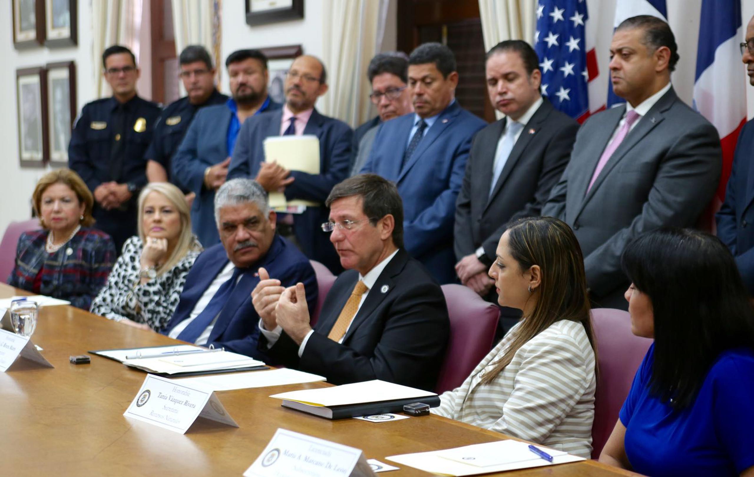 Como parte de los acuerdos, Rivera Marín y Vargas anunciaron la creación de un comité de trabajo con funcionarios en materia de desarrollo económico, intercambios culturales y educativos así como cooperación entre los dos países. (Suministrada)