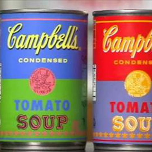 Latas de sopa Campbell lucirán tal como las pintó Warhol