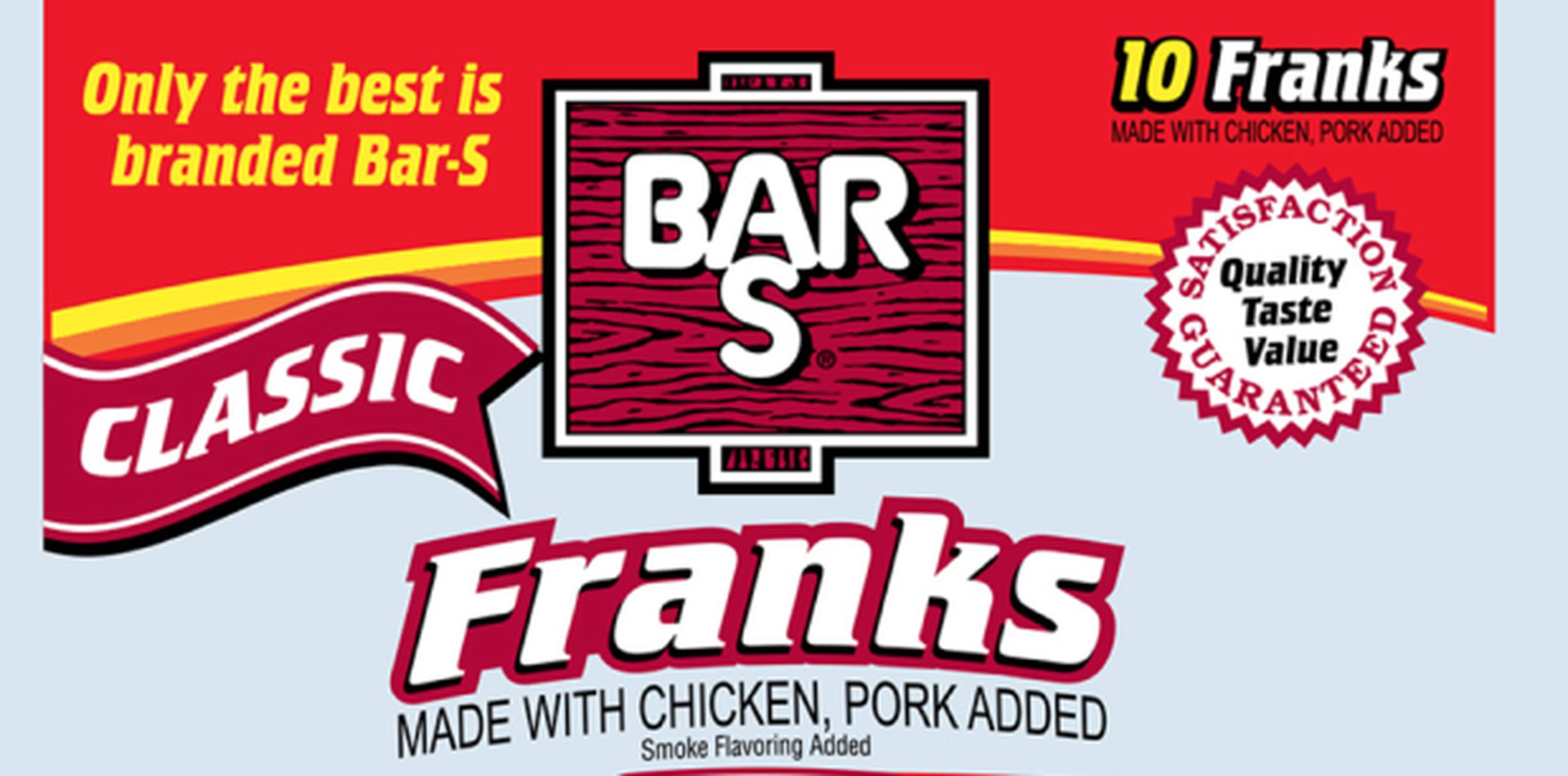 El Departamento de Agricultura estadounidense informó que Bar-S Foods retiró cinco productos hechos a base de carne de cerdo y pollo. (AP)