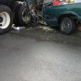 Accidente grave entre camión y camioneta en Cataño 