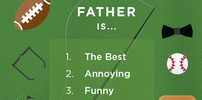 Twitter presentó una lista con palabras que describen a papá. (Twitter Blog)