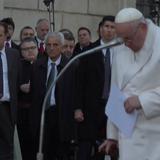 El papa Francisco estalló en llanto tras mencionar la guerra en Ucrania