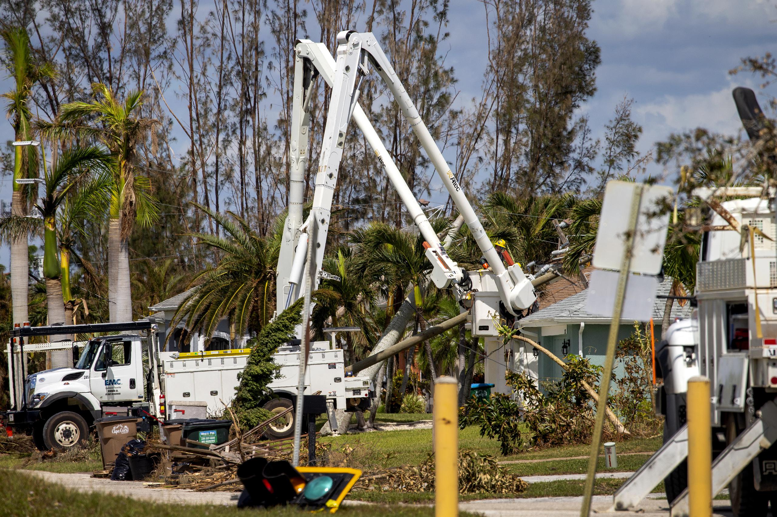 Florida permanece en estado de emergencia debido al catastrófico huracán. (EFE/EPA/CRISTOBAL HERRERA-ULASHKEVICH)