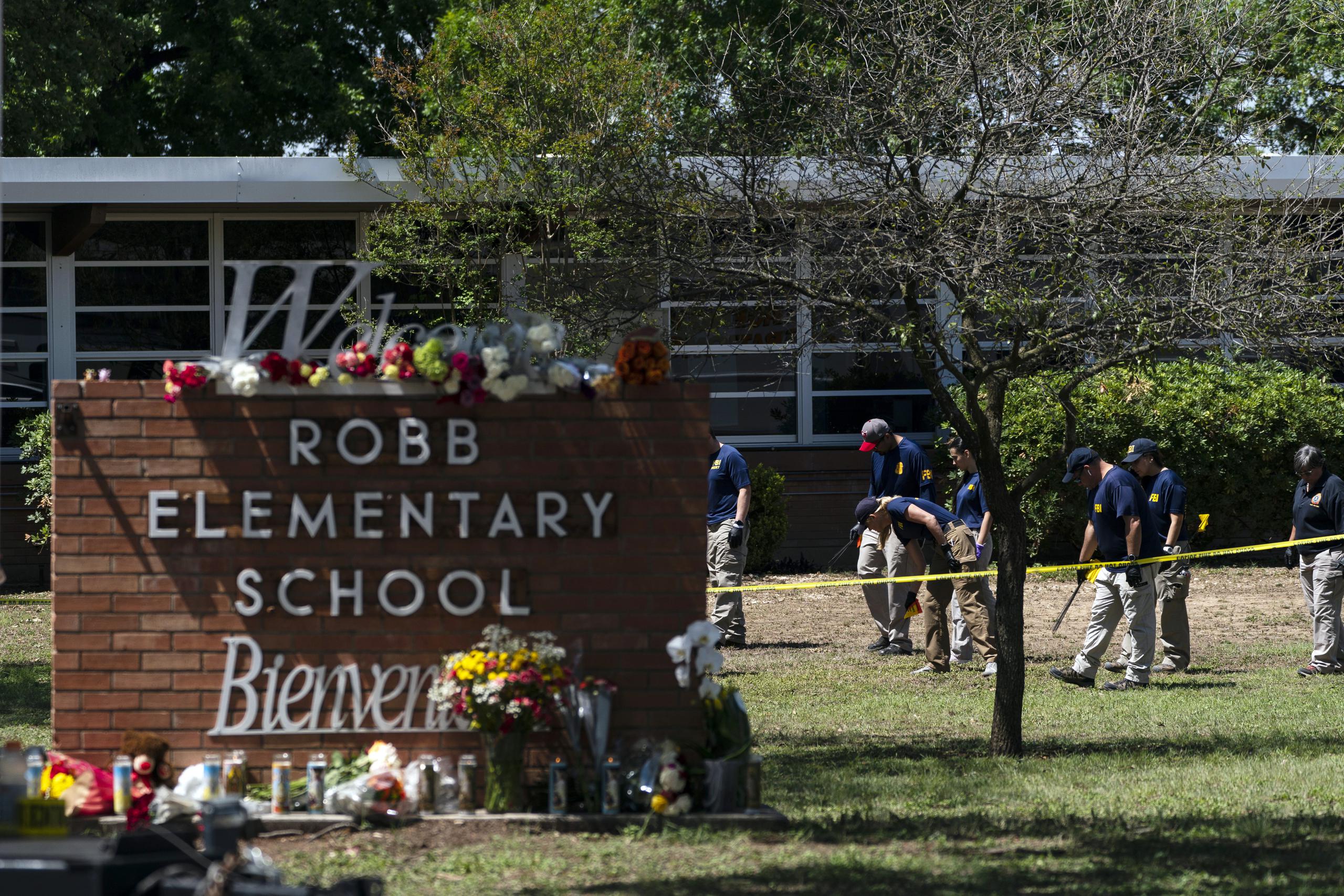 La masacre ocurrió en la Escuela Primaria Robb en Uvalde, Texas, el 24 de mayo de 2022.