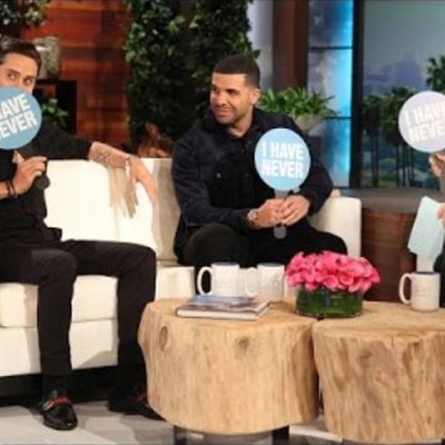 Drake y Jared Leto responden candentes preguntas en Ellen