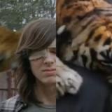 Así se filmó el ataque del tigre en "The Walking Dead"