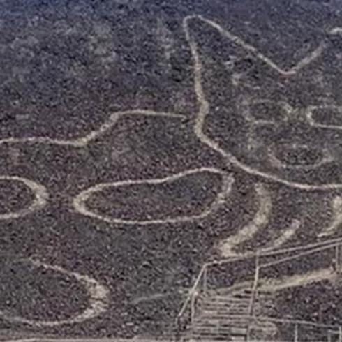 Descubren una nueva figura en las misteriosas líneas de Nazca
