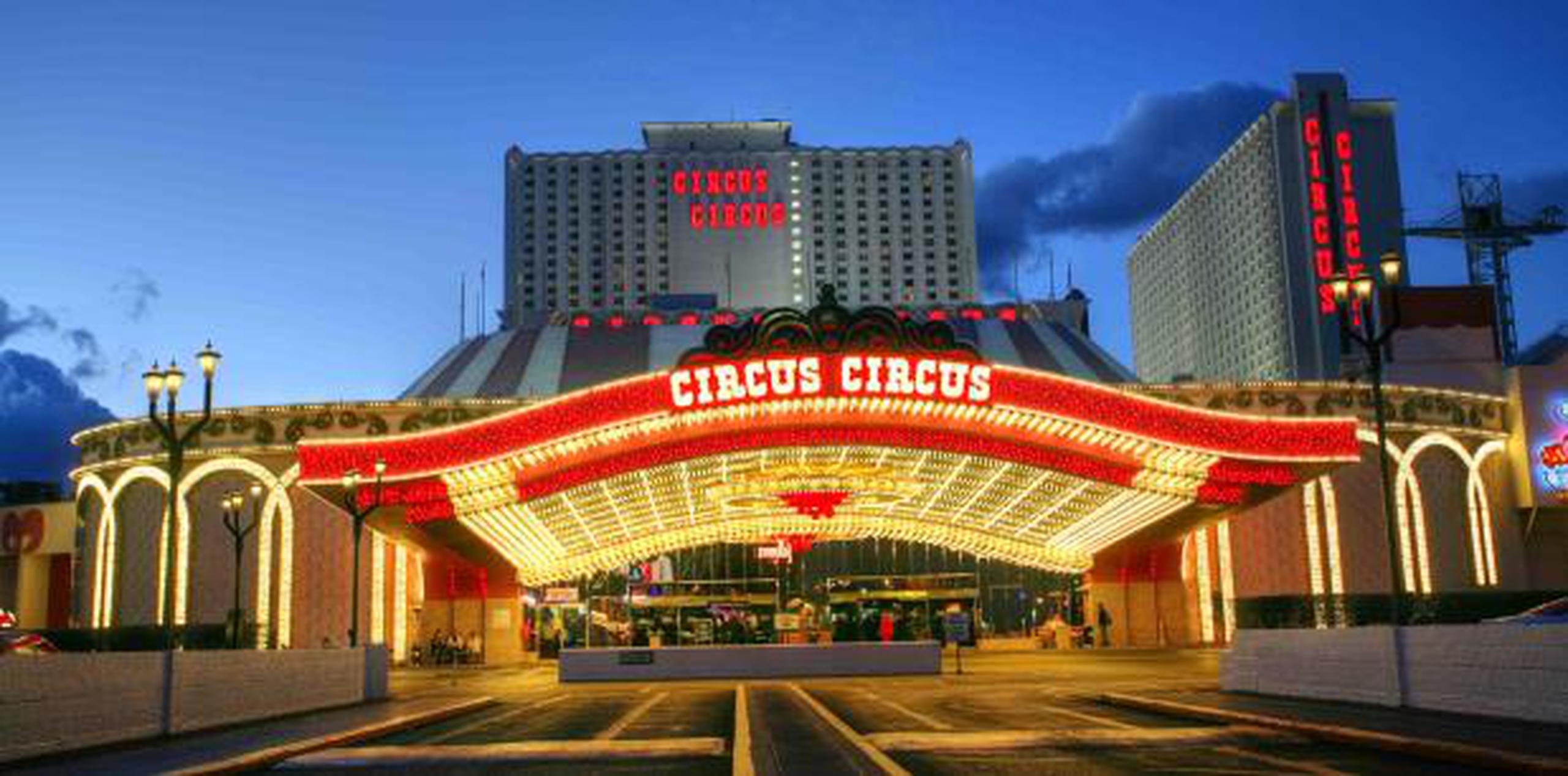 El hotel Circus Circus se ubica en la zona "The Strip" de Las Vegas. (Shutterstock)