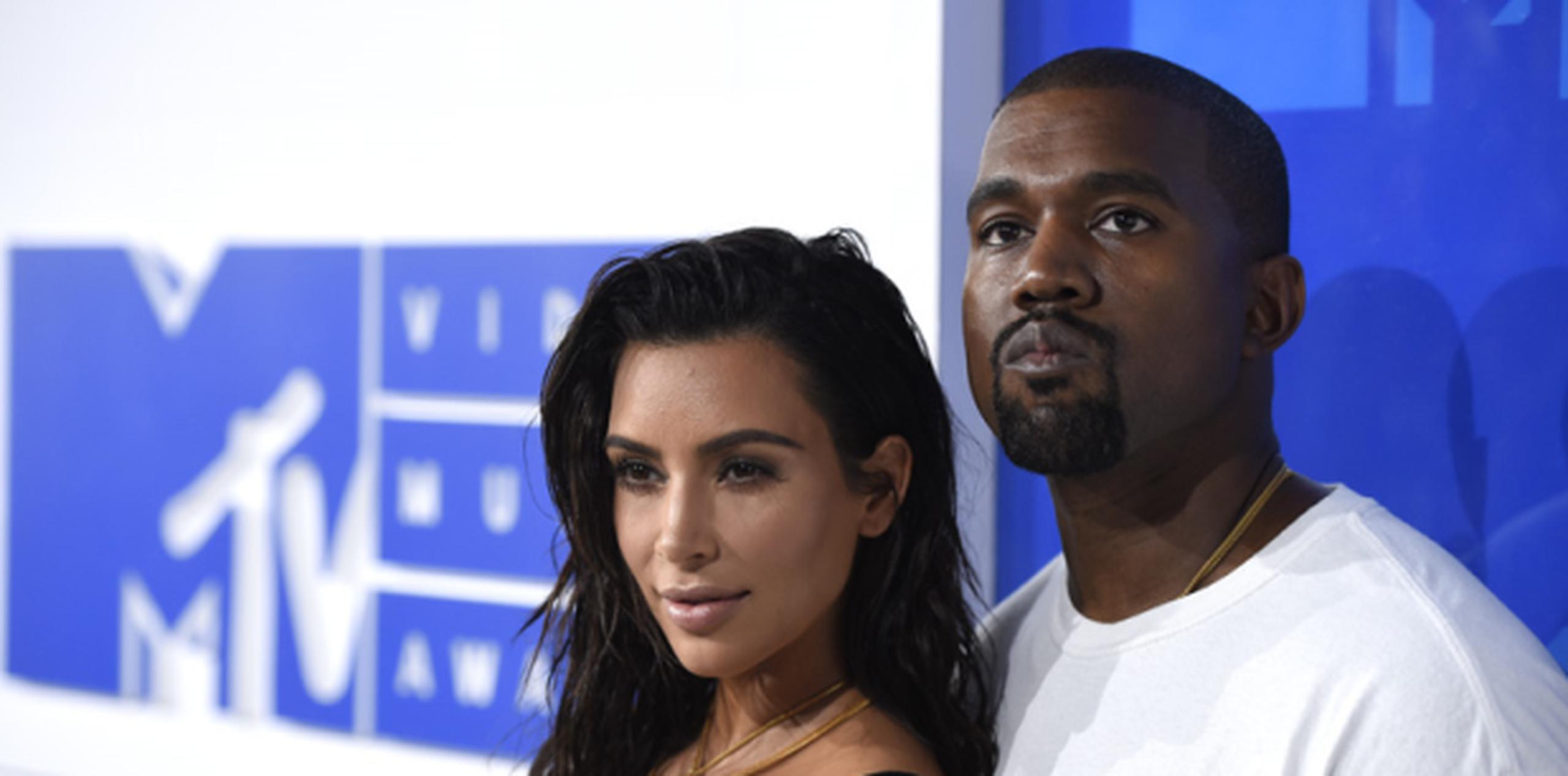 Kim y Kanye están casados desde el 2014. (Archivo)