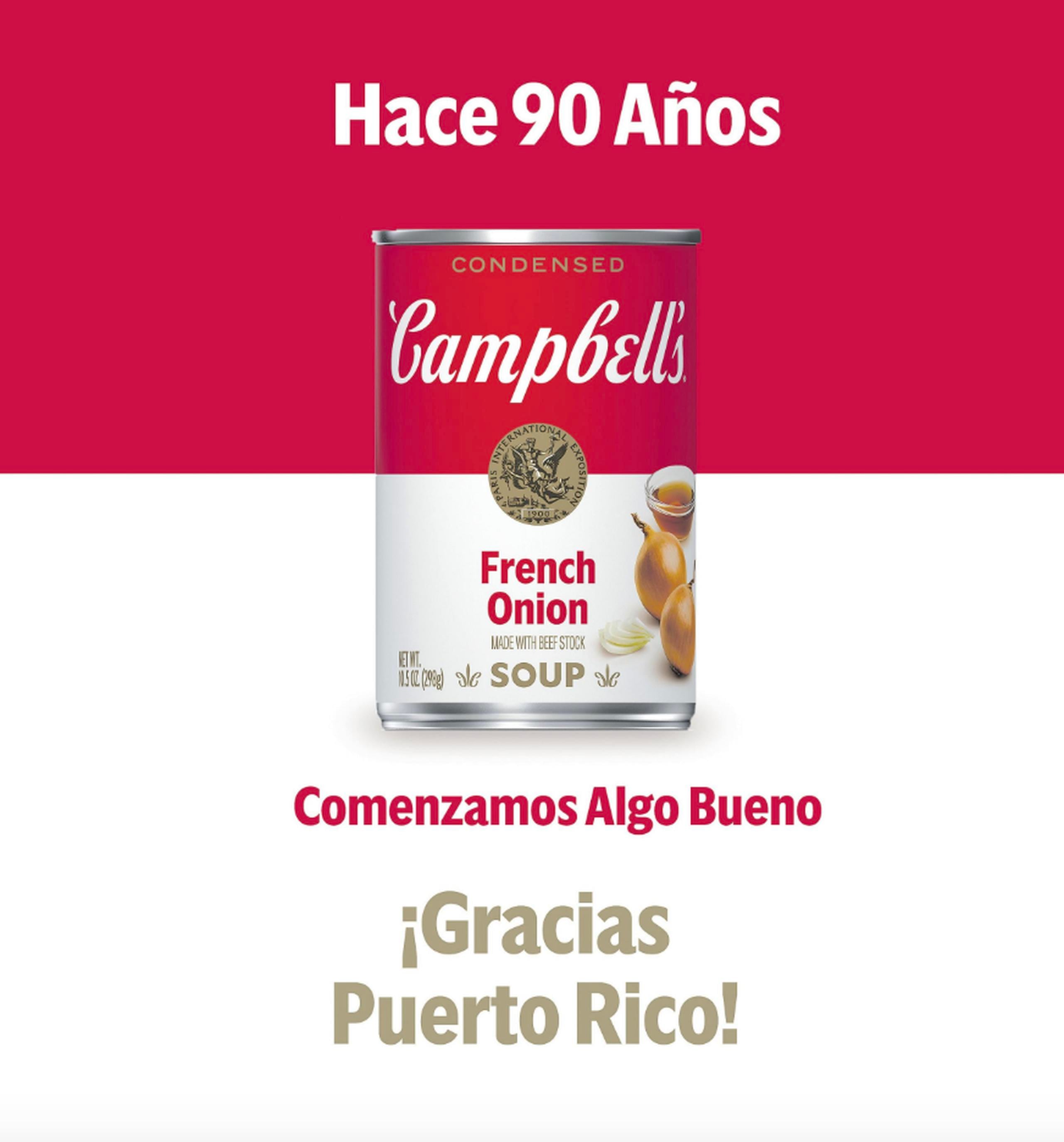 Campbell's celebra 90 años en Puerto Rico.