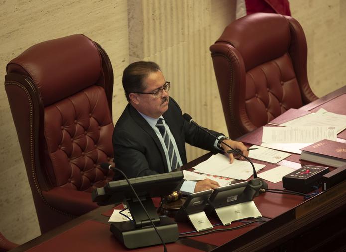“Hay los votos para aprobar el proyecto”, insistió el presidente del Senado, José Luis Dalmau Santiago.