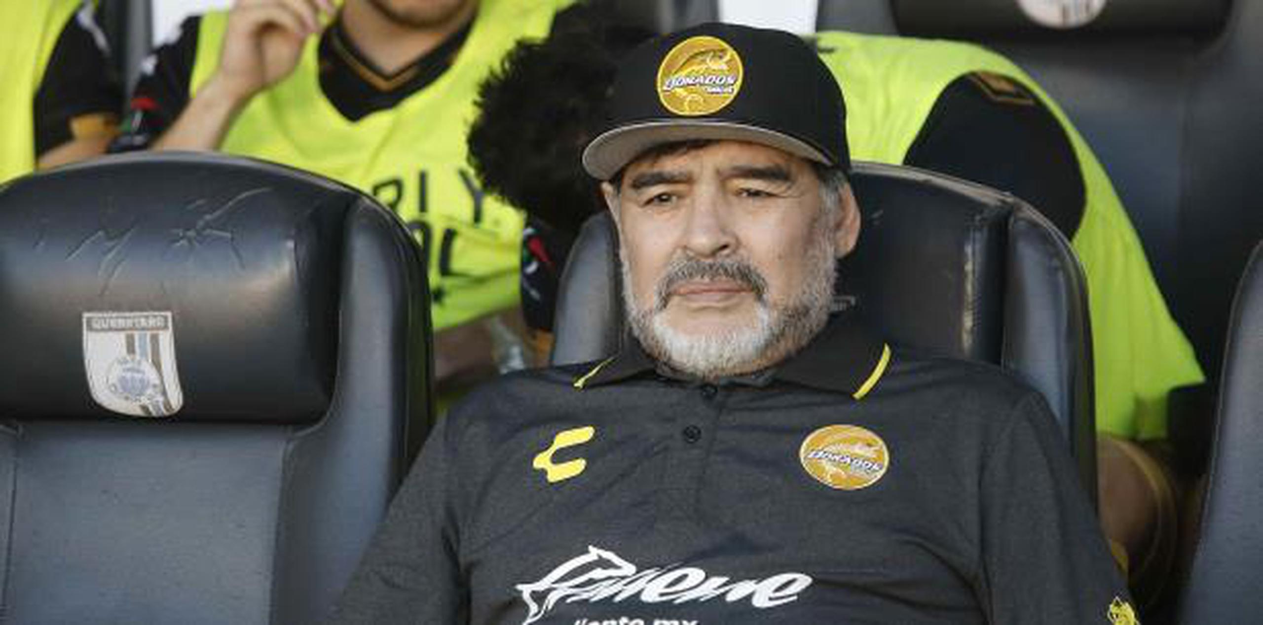 Diego Maradona tiene 57 años. (EFE / Enrique Contla)