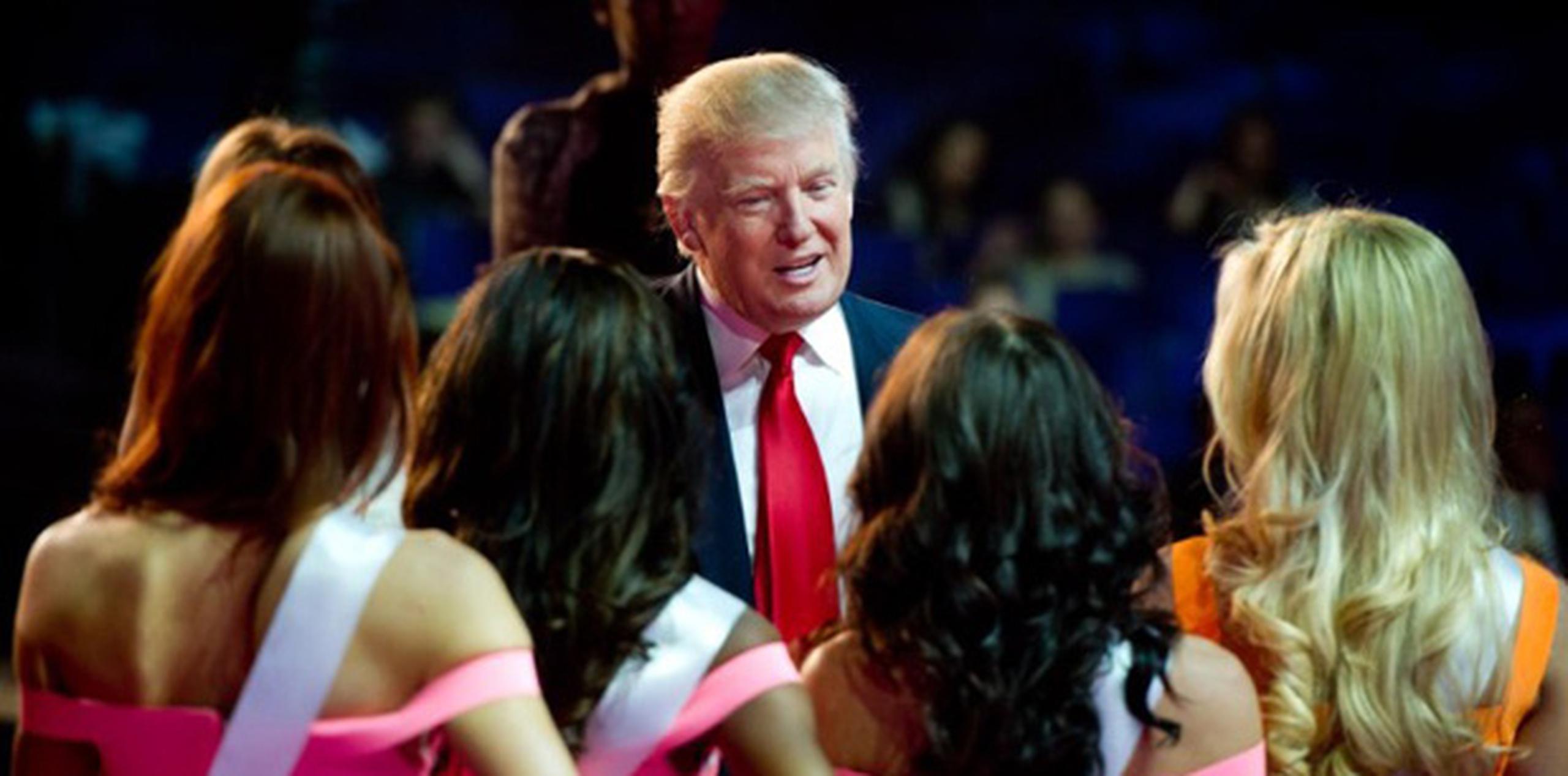 Trump dijo que 18 países fueron considerados como sede para el Miss Universo, que se realizará el 9 de noviembre. (AP)