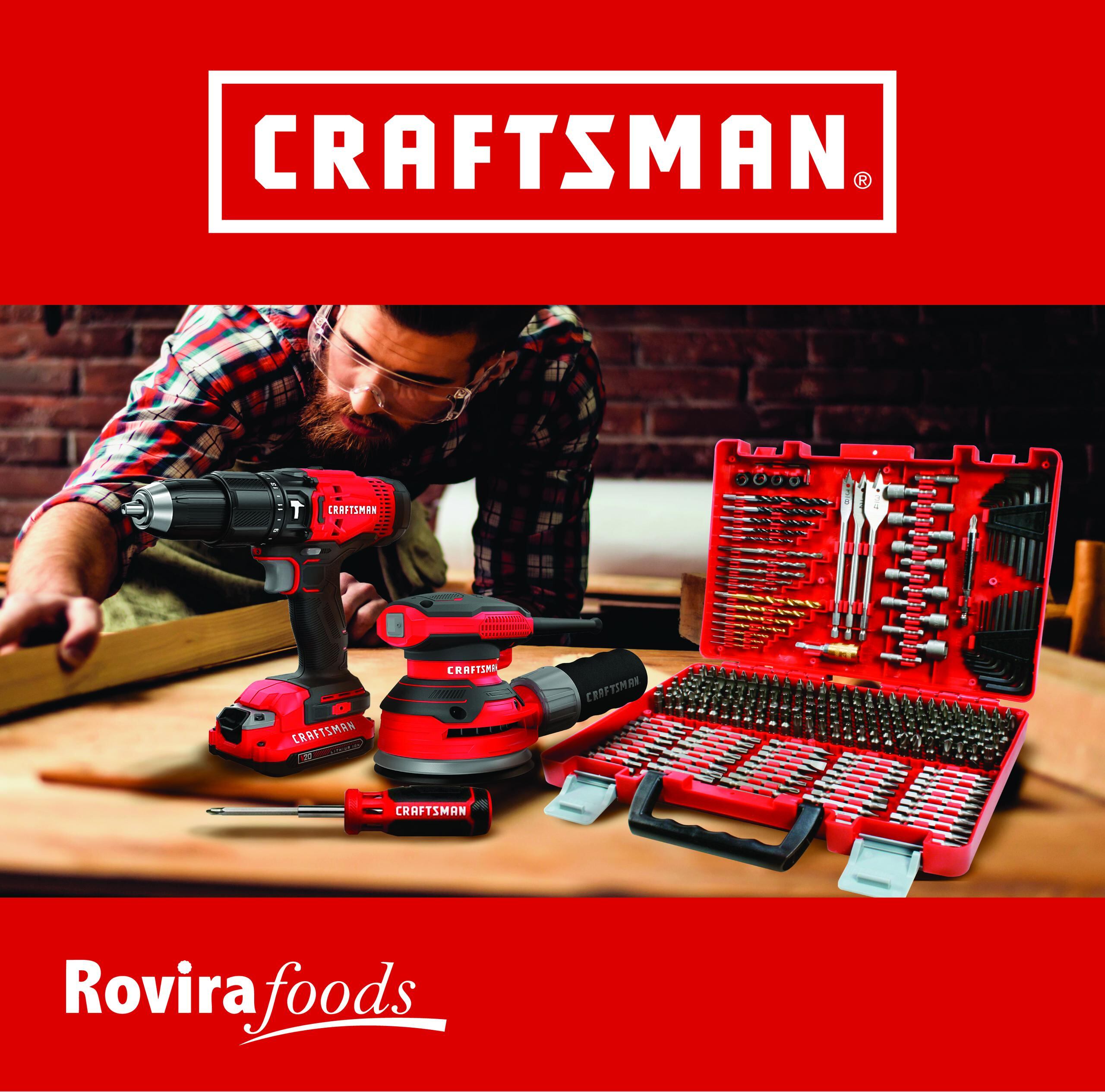 Craftsman es un ícono por su calidad y la garantía de sus productos.