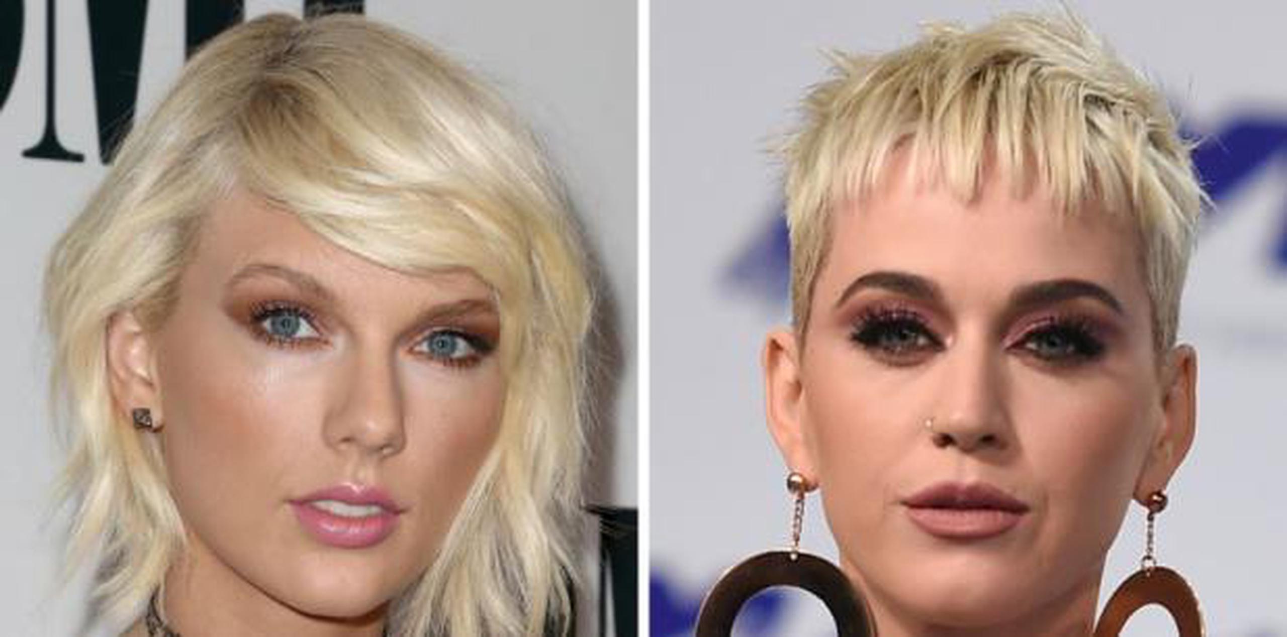 El pleito entre ambas estrellas comenzó en el 2014 luego que Swift dijo a Rolling Stone que otra cantante se había llevado a algunos de sus bailarines. (AP)