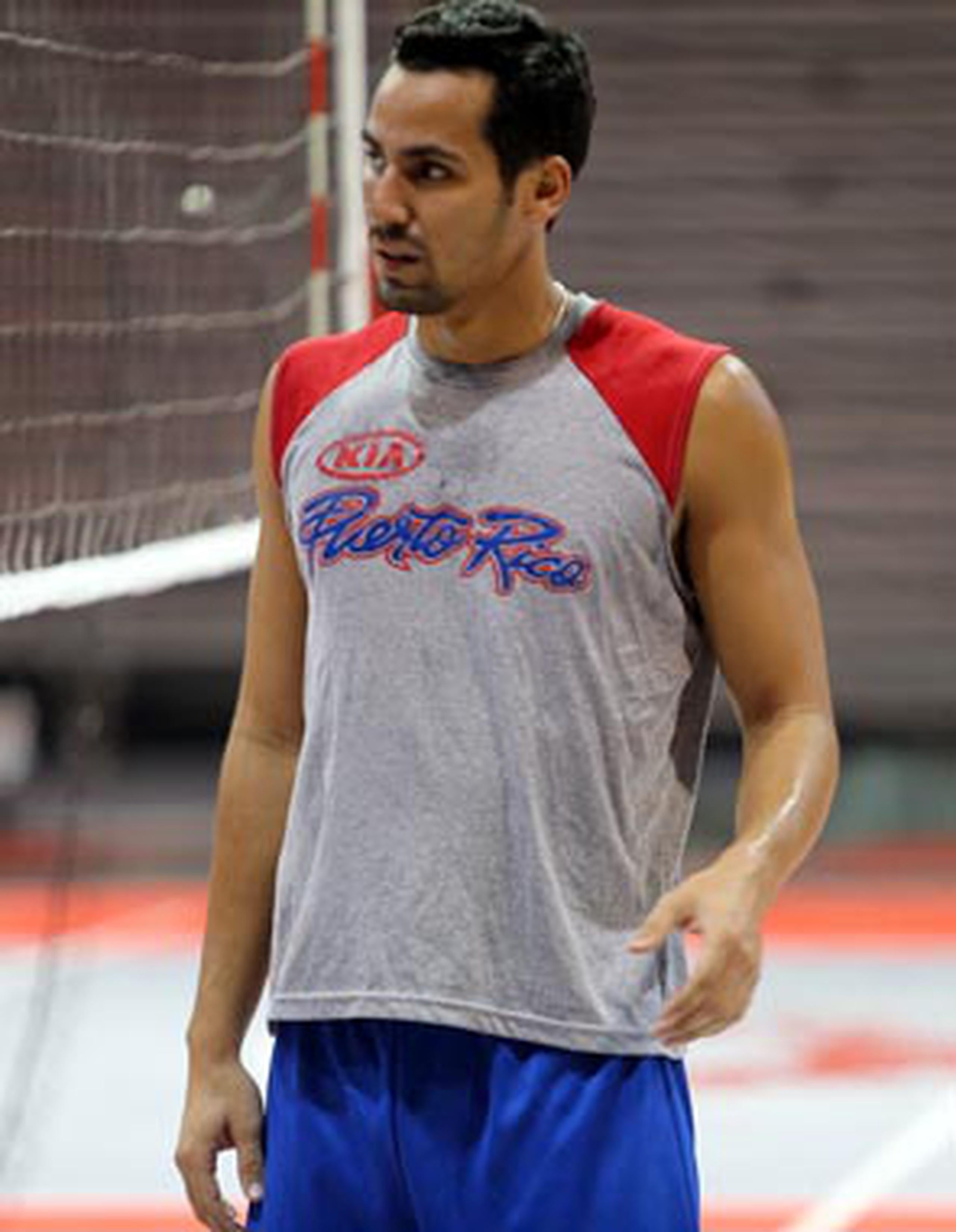 Edgardo Goas fue el Jugador Más Valioso del Juego de Estrellas, Novato del Año y Acomodador del Año del voleibol superior masculino en el 2012. Archivo