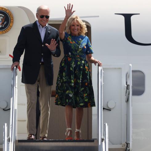 Así fue la llegada de Joe Biden a Puerto Rico