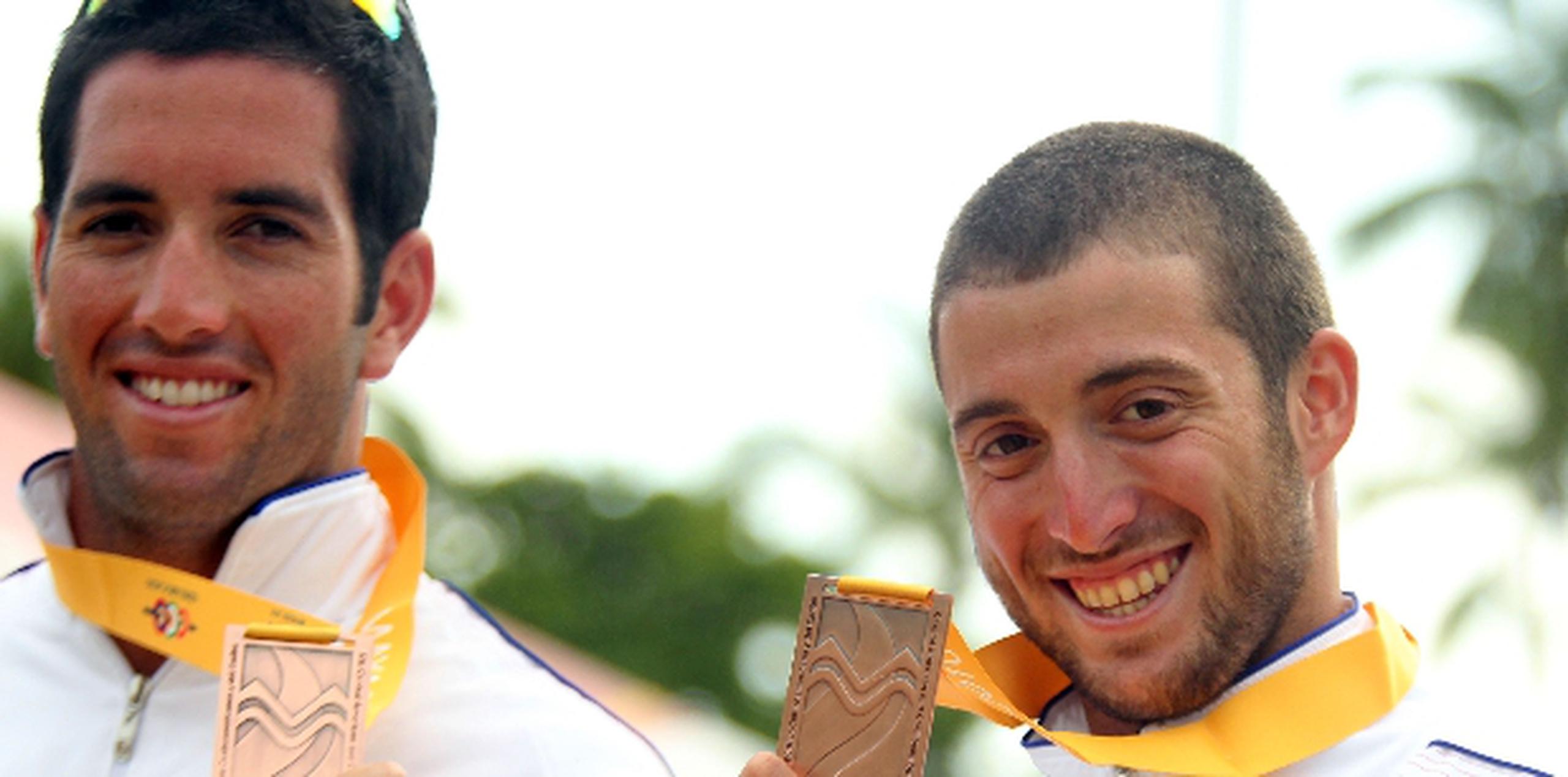 Roberto Rodríguez y Orlando Irizarry jugarán en pareja por primera vez desde que ganaron bronce en los Juegos Centroamericanos y del Caribe Mayagüez 2010. Archivo