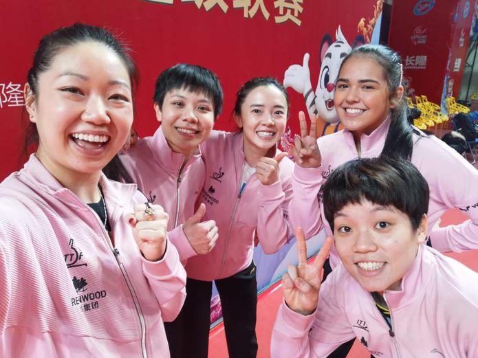 Adriana Díaz forma parte del conjunto femenino ITTF World Professionals, junto a Lily Zhang (Estados Unidos), Jeon Jihee (Corea del Sur), Doo Hoi Kem (Hong Kong) y Cheng I-Ching (China Taipei).