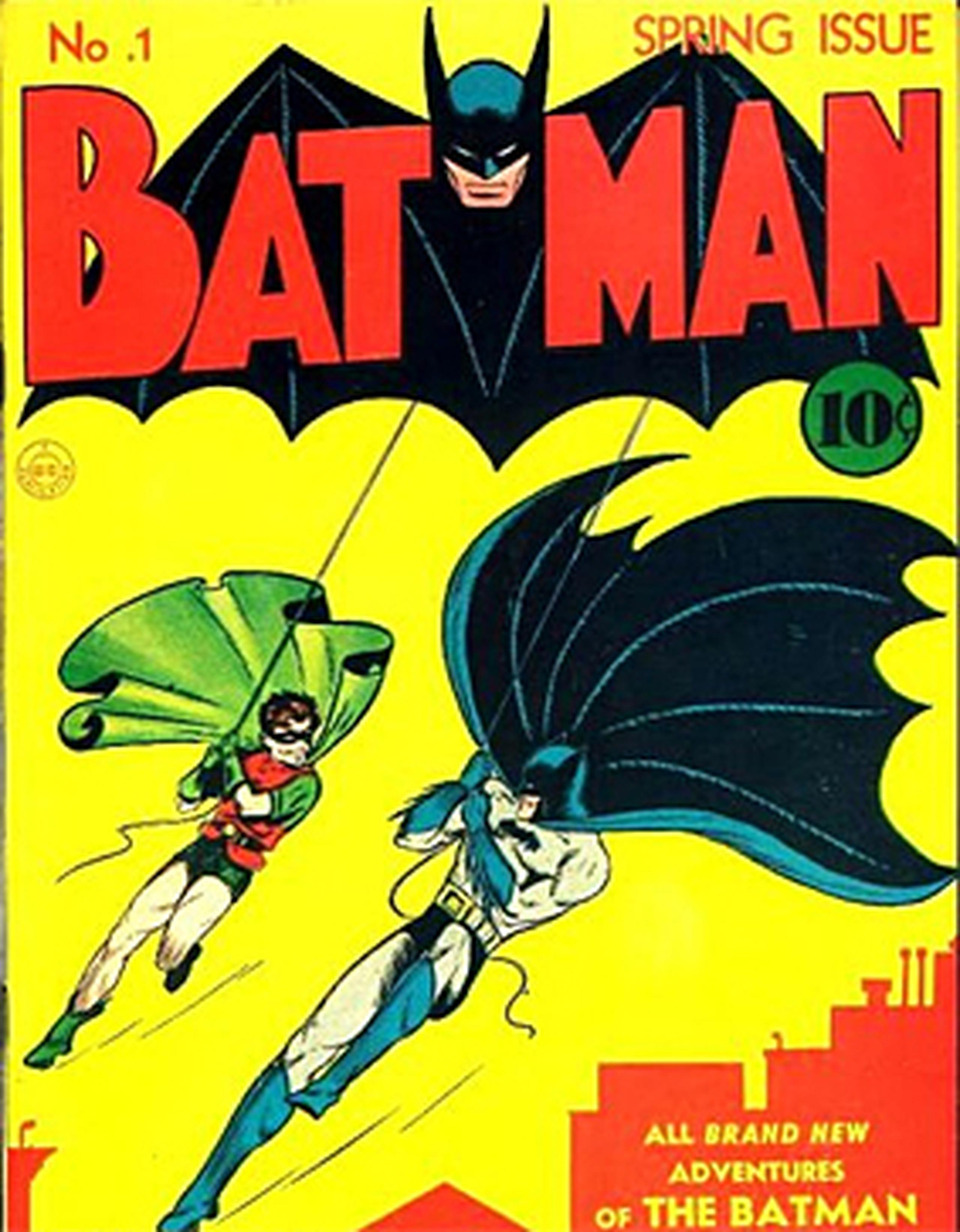 Venden ejemplar de primer cómic de Batman en 850.000 Primera Hora