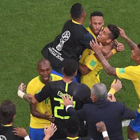 Brasil derrota a México y adelanta a los cuartos de final del mundial