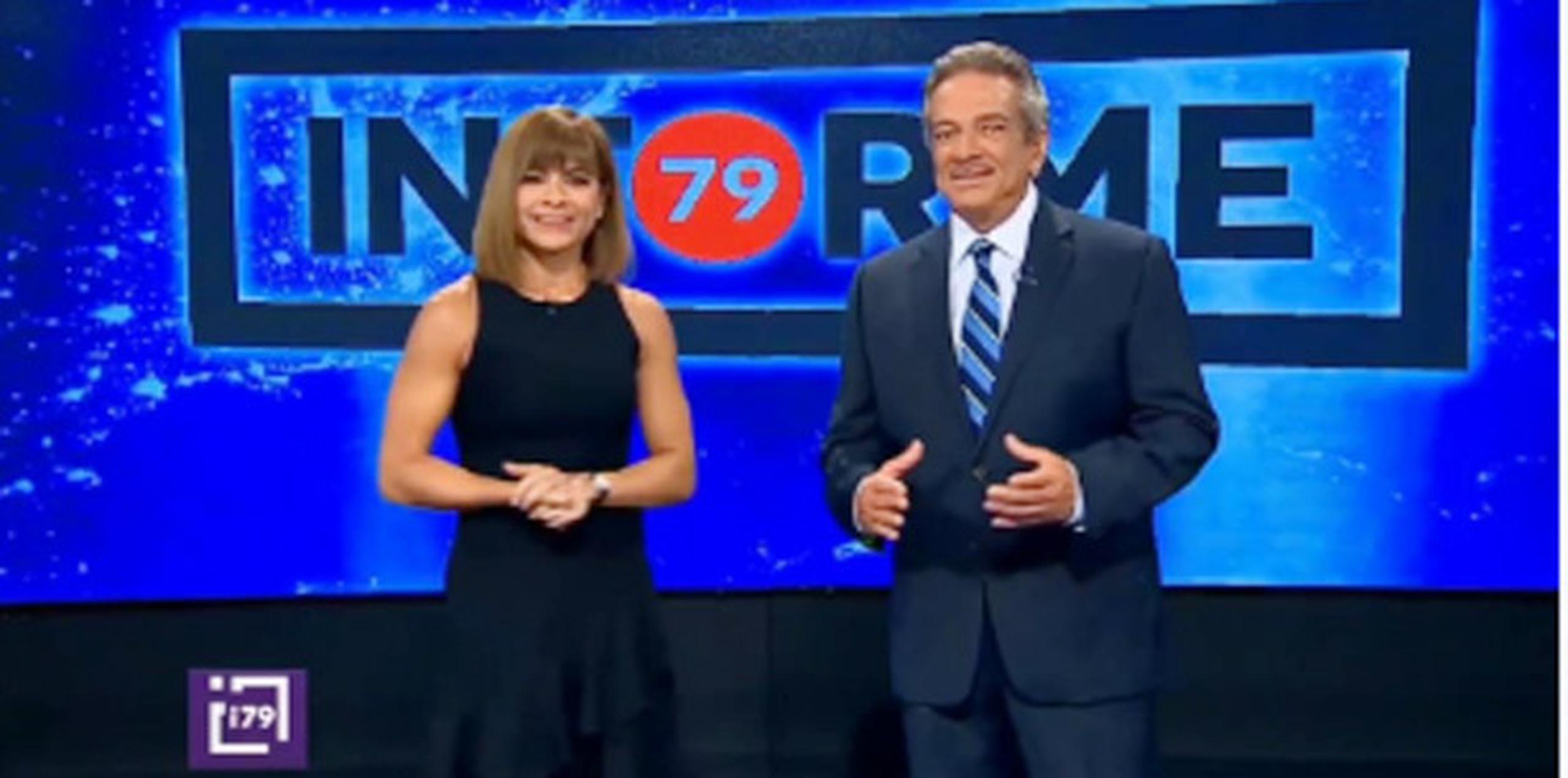 Layza Torres y Ramón Enrique Torres son los nuevos presentadores de "Informe 79". (Captura/Mega TV)