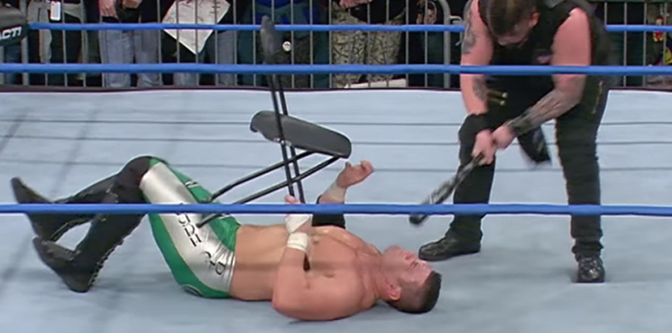 El excampeón mundial de TNA reveló después que sufrió algunos huesos rotos, pero que se repondría. (Captura)