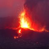 Así suena la erupción del volcán en la isla de La Palma