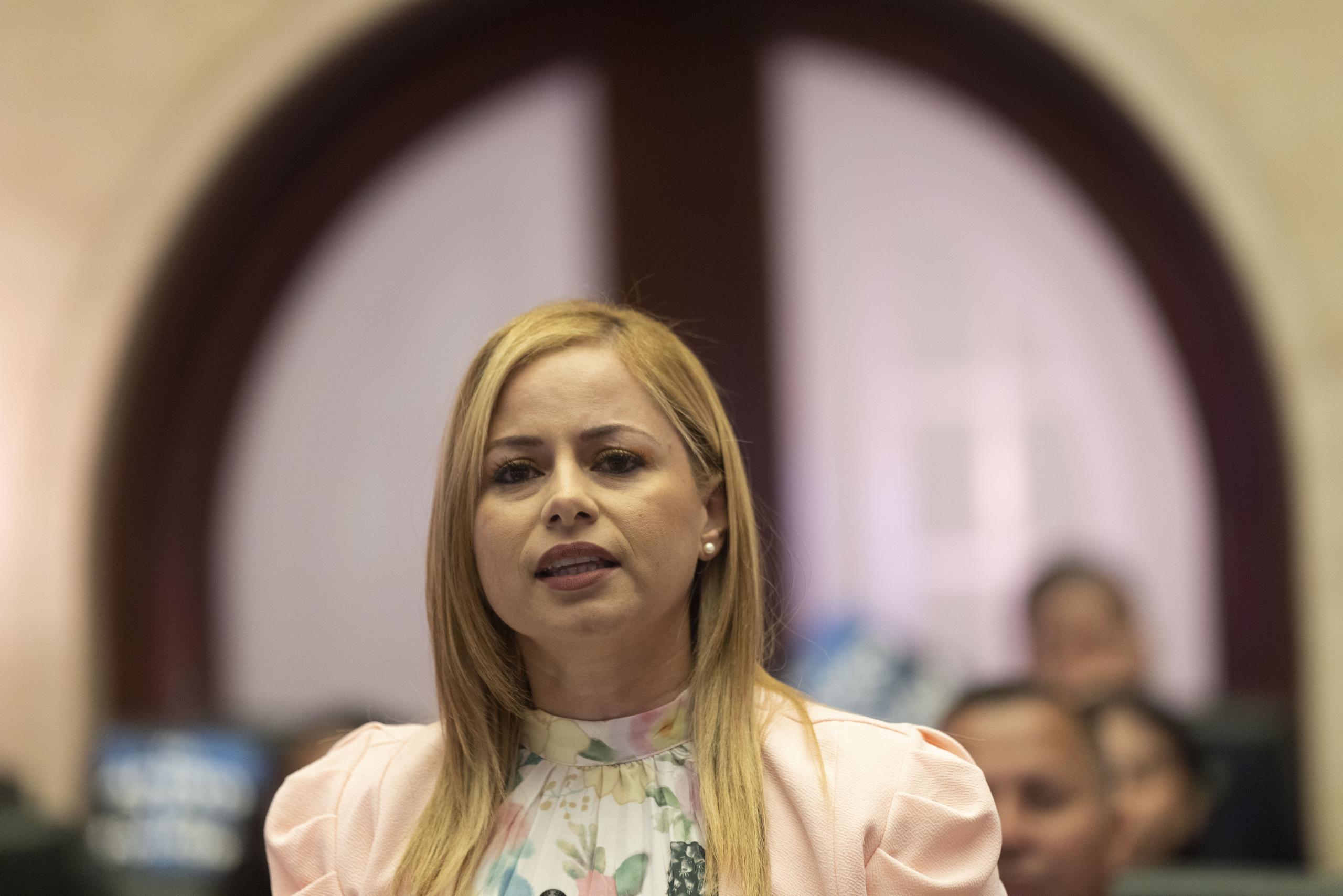 Jocelyne Rodríguez Negrón preside la Comisión de Asuntos de la Mujer de la Cámara de Representantes.