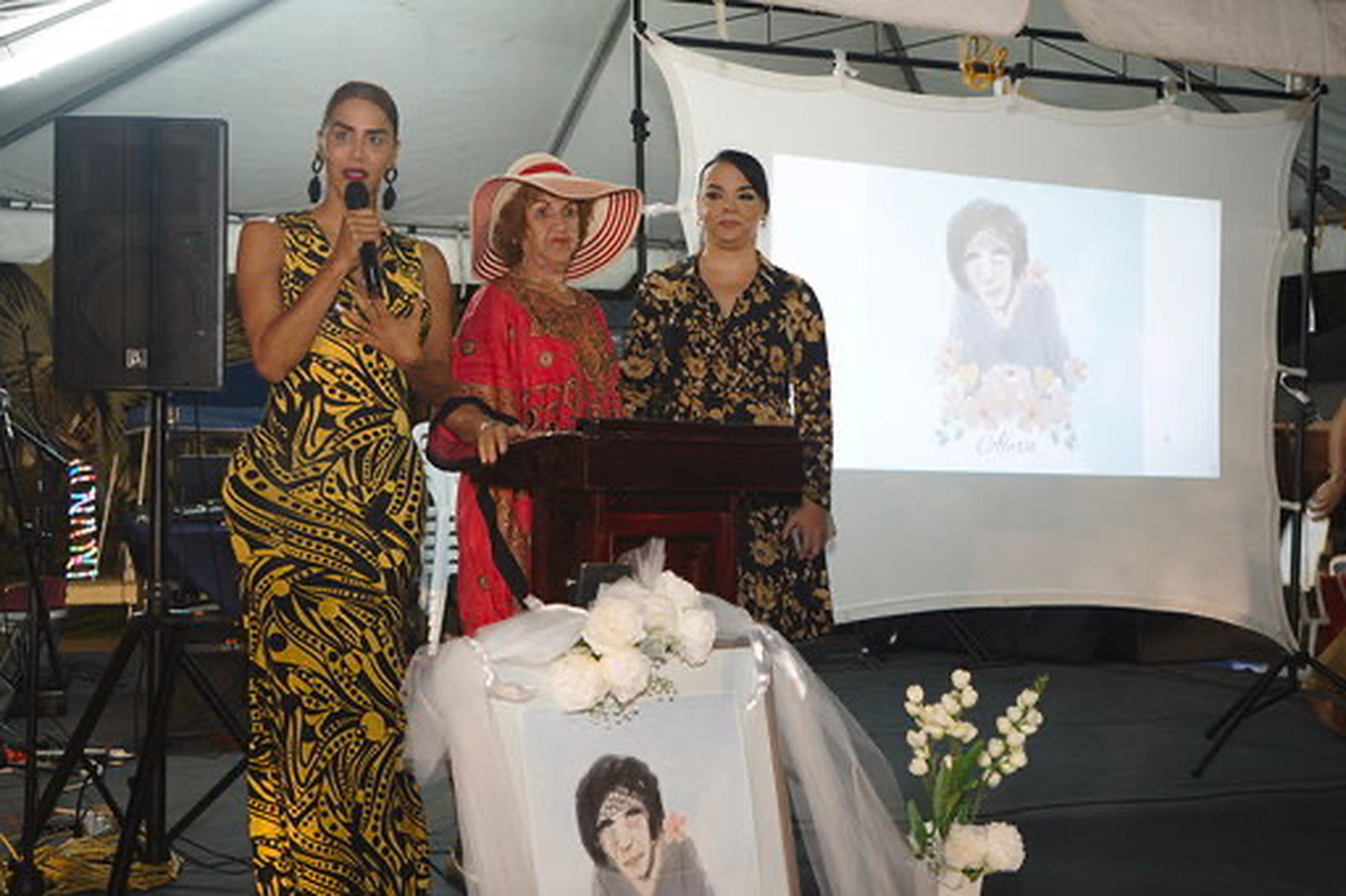 Del evento participaron las activistas transgénero Ivana Fret, Soraya Santiago y Kimberley Vázquez.