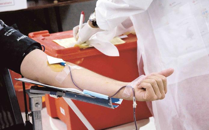 Con cada donante de sangre, el Banco de Sangre de Servicios Mutuos puede ayudar a hasta cuatro pacientes hospitalizados en la isla. (Archivo GFR Media)