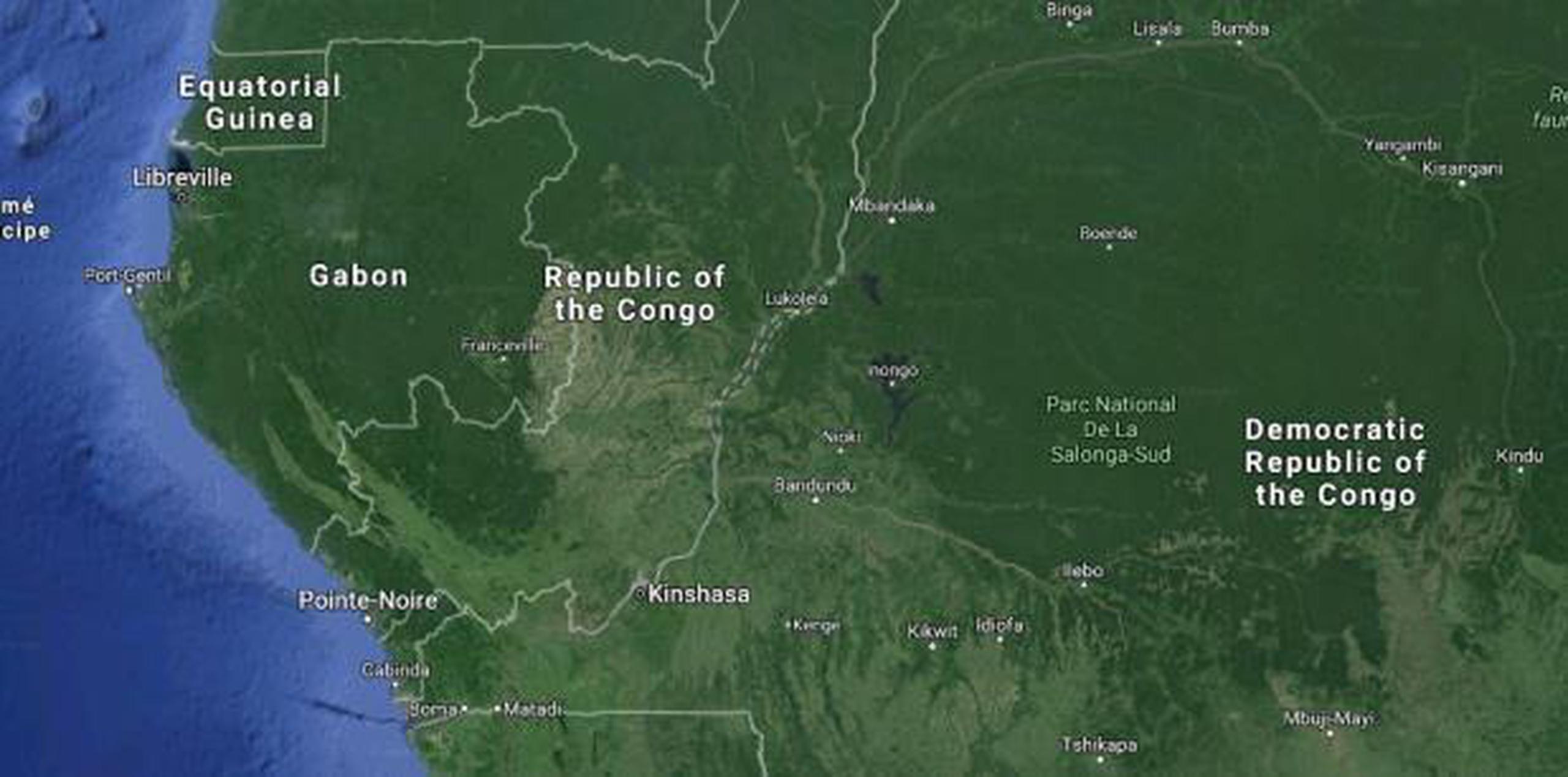 El este del Congo es la base de grupos armados que se disputan un área rica en minerales. (Googlemap)