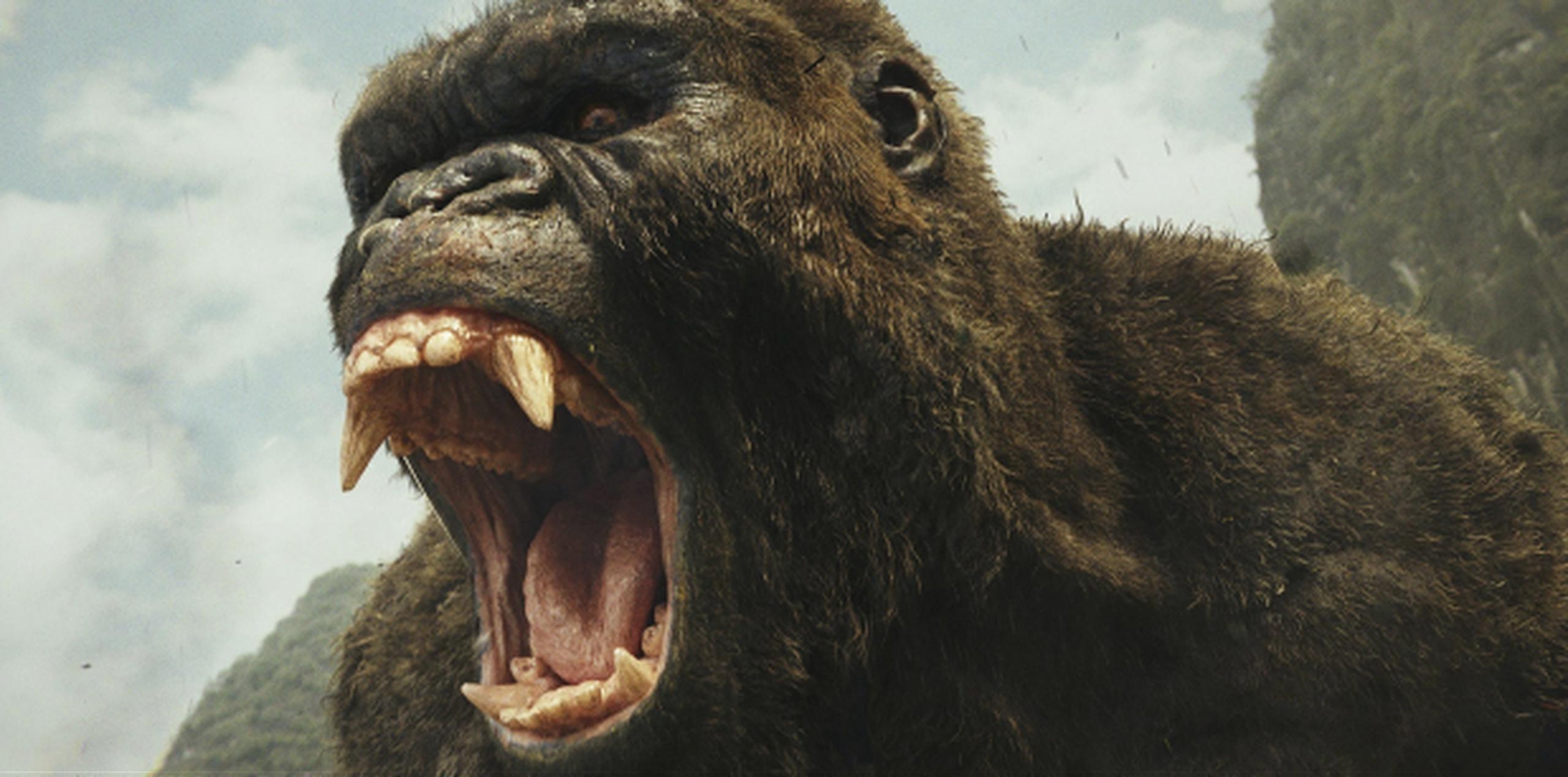 La nueva película de King Kong costó $185 millones. (AP)
