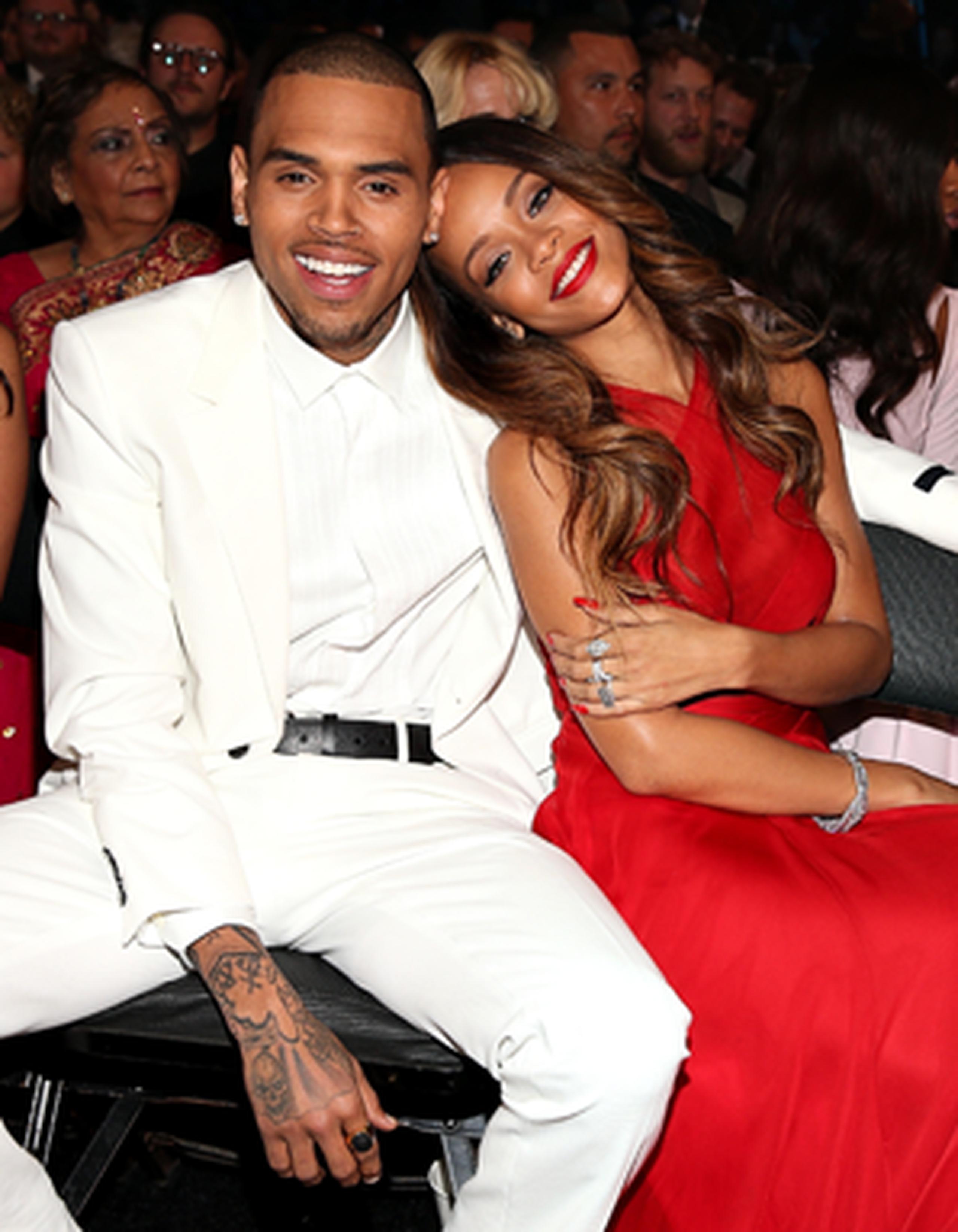 La relación entre Brown y Rihanna ha sido tormentosa y ha estado marcada por la polémica. (AP)