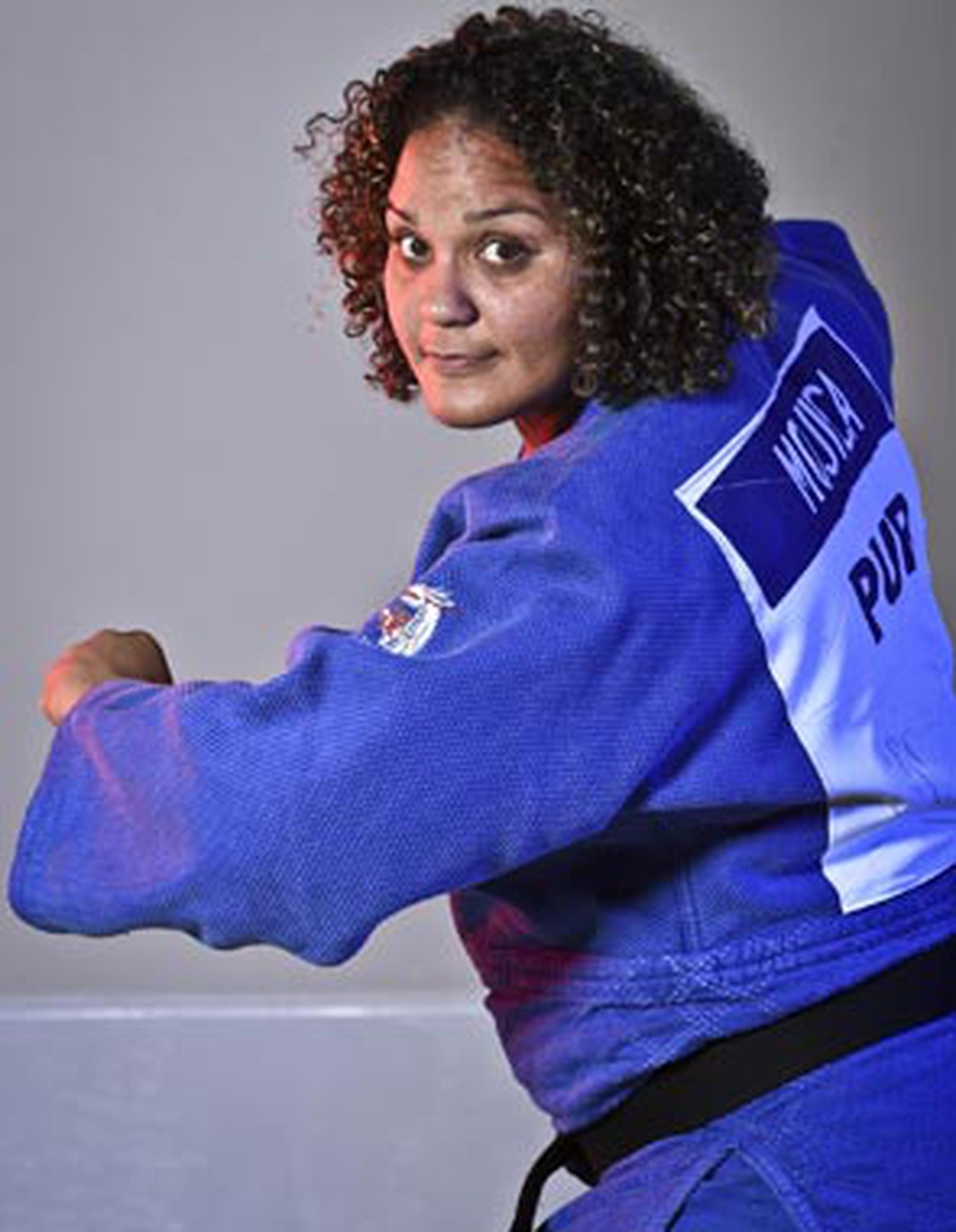 Melissa Mojica sale a competir en sus segundos Juegos Olímpicos. La judoca es solo una de varios atletas boricuas que saldrán hoy a batallar por Puerto Rico. (Archivo)