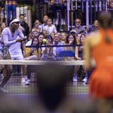 FOTOS: Los mejores momentos de la “Batalla de Leyendas” entre Mónica Puig y Venus Williams