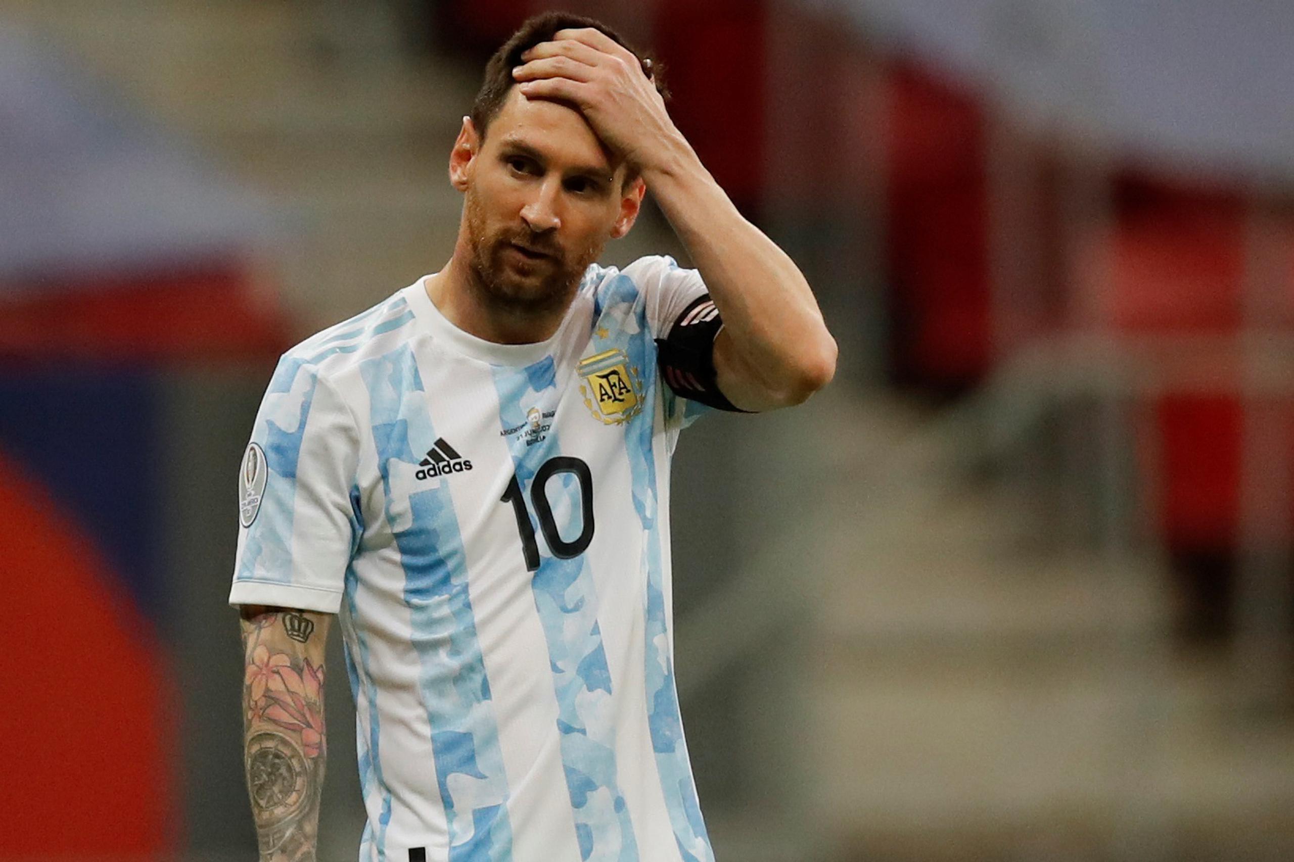 Lionel Messi participa de la Copa América con la selección de Argentina.