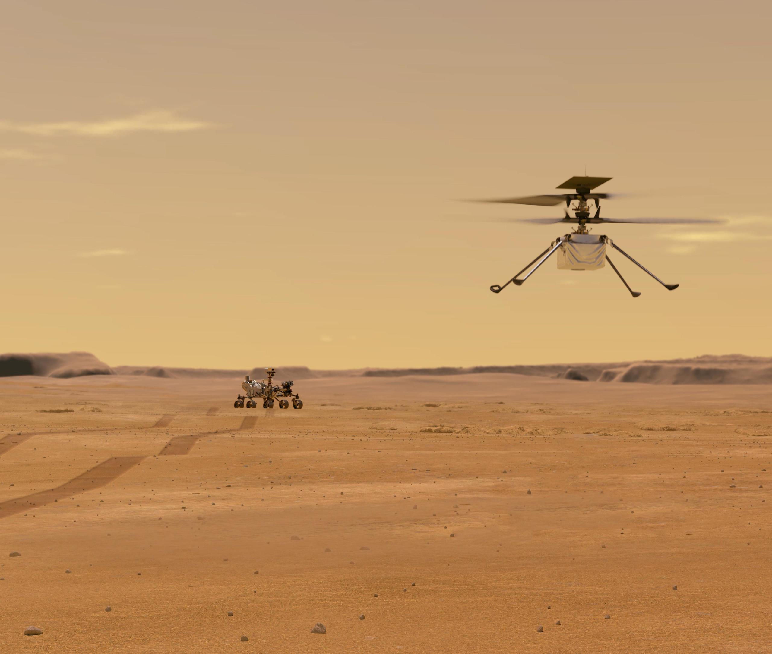 El vuelo del Ingenuity allanaría el camino para futuras misiones que incluirán vehículos voladores robóticos avanzados, recopilarán imágenes de alta resolución desde el aire y examinarán los sitios que son difíciles de alcanzar para los rover.
