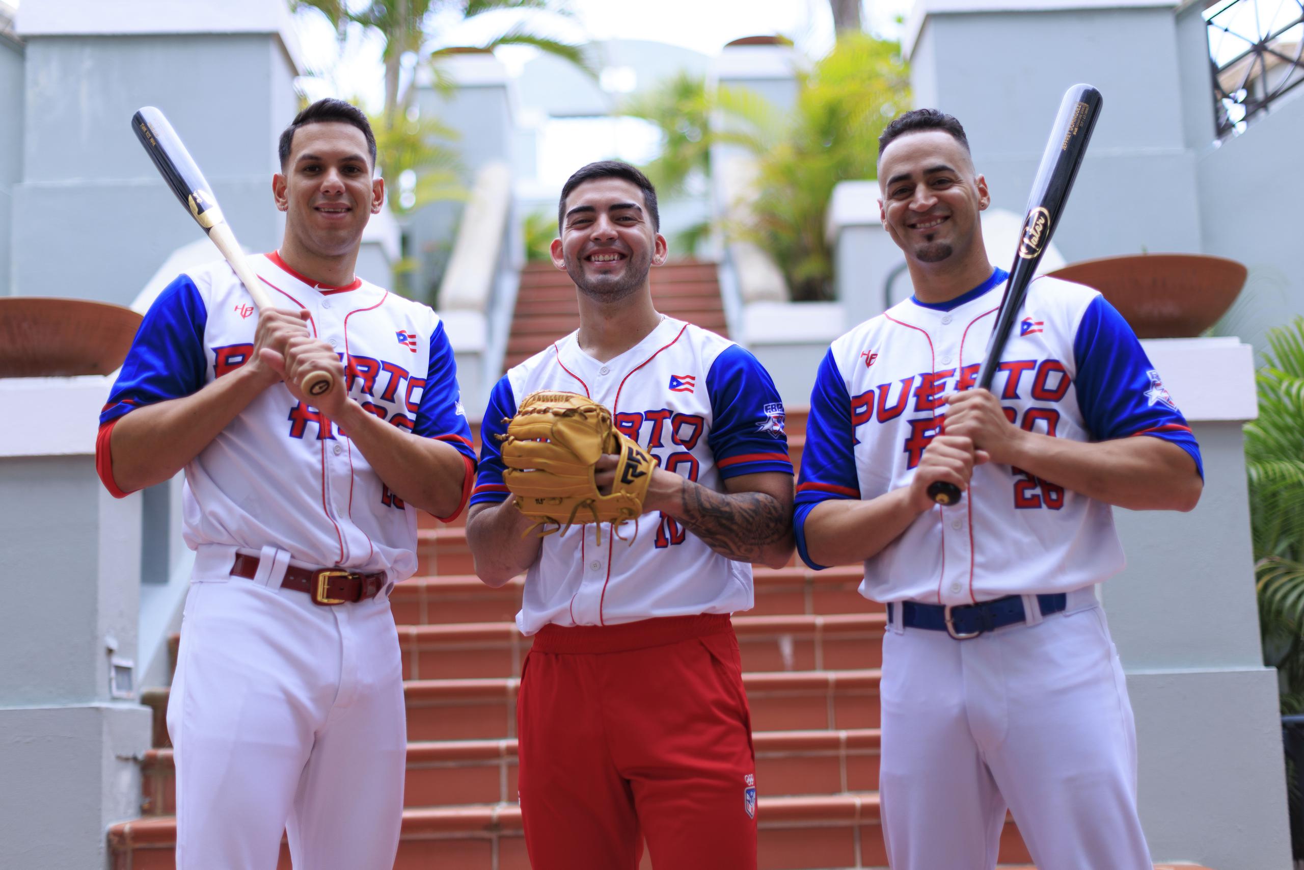 Jeffrey Domínguez, Edwin Gómez y Bryan Marrero son alguno de los jugadores que jugarán por Puerto Rico en San Salvador 2023.