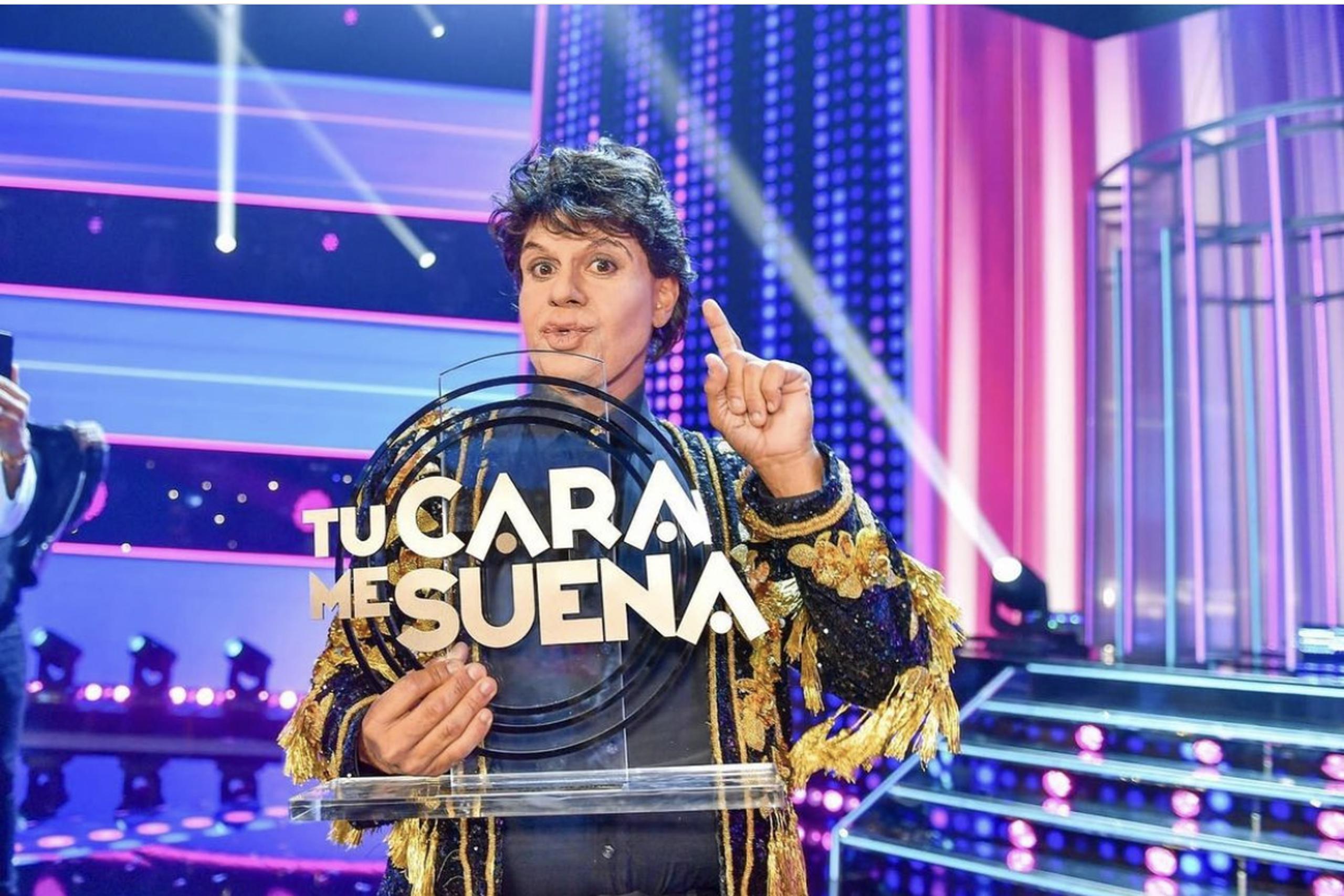 Michael Stuart, aquí como la leyenda de Juárez, Juan Gabriel, fue el ganador de la competencia.