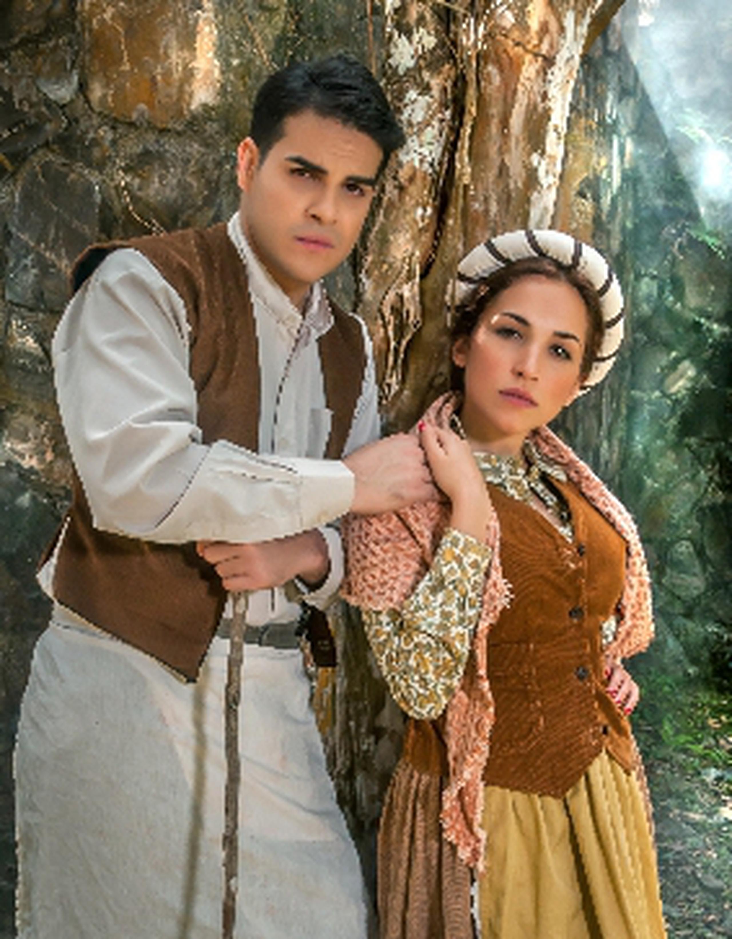  Ana Isabelle comparte roles estelares con Víctor Santiago en el musical Dentro del bosque.&nbsp;<font color="yellow">(Suministrada)</font>