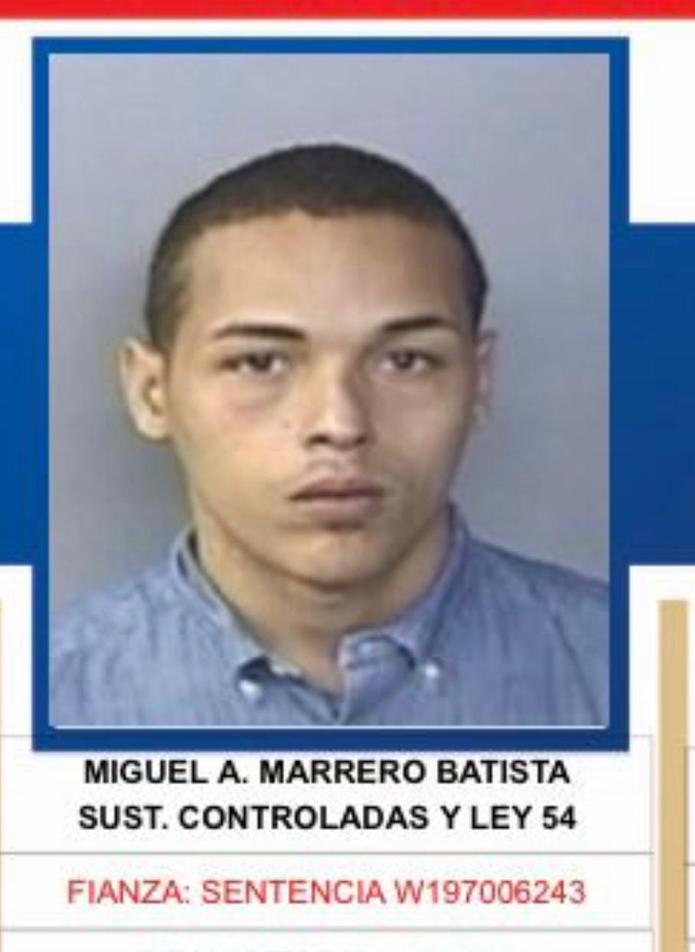 FMiguel A. Marrero Batista figuraba en la lista de Los Más Buscados en el área policíaca de San Juan.