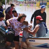 Huracán Pamela deja severas inundaciones en el estado mexicano de Nayarit 