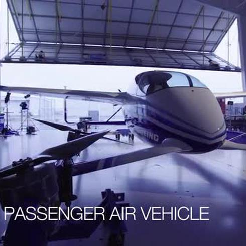 Parece un pequeño avión… pero es el “auto volador” de Boeing